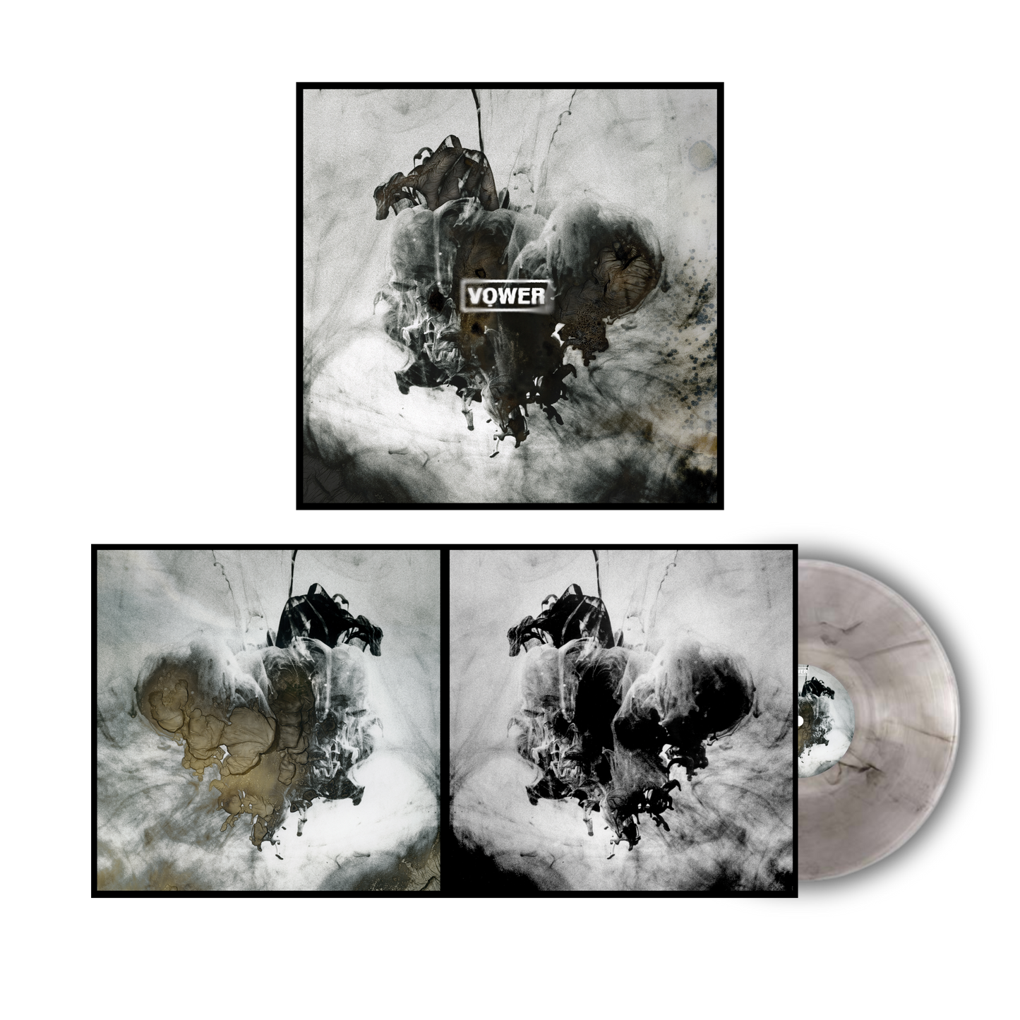 Vower 'A Storm Lined With Silver' EP Vinyl (Clear Smoke)