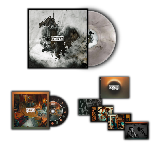 Vower 'A Storm Lined With Silver' Vinyl & 'Apricity Live' Booklet Bundle